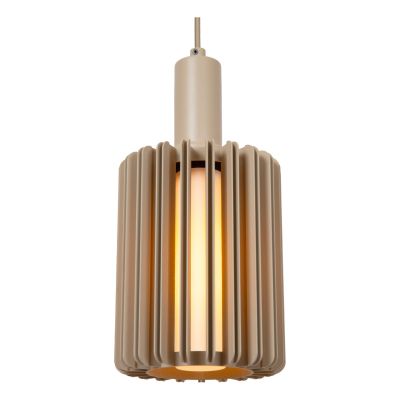 Lucide LAMBRES - Pendant light - 6xE27 - Taupe
